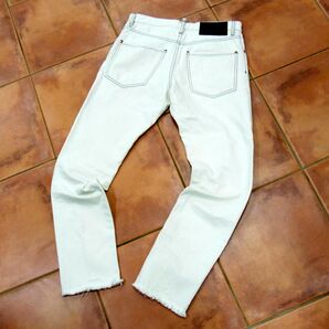 美品 定価105,600円◇Dsquared2 SEXY MERCURY JEAN S71LB0736 ホワイトデニム ジーンズ ディースクエアード メンズ イタリア製 1円スタートの画像6