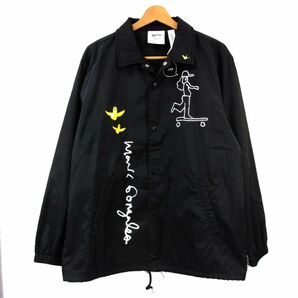 ◆MARK GONZALES マークゴンザレス コーチジャケット ナイロン 春物 メンズ 1円スタートの画像1