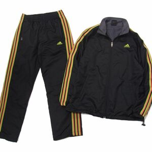 ☆adidas アディダス セットアップ 上下セット ジップジャケット ジャージ メンズ パンツ CLIMAPROOF 1円スタート