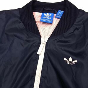 美品◆adidas Originals アディダスオリジナルス ジップジャケット トレフォイル レディース 1円スタートの画像4