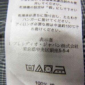 ◇ARMANI EXCHANGE SLIM AJU STEE 長袖 チェックシャツ メンズ アルマーニ エクスチェンジ 人気モデル 1円スタートの画像6