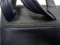 美品 定価35,800円■LONGCHAMP ロンシャン ルプリアージュ SACADOS ミニ リュックサック フランス製 レディース 1円スタート_画像6