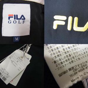 新品☆FILA GOLF フィラ 2way 長袖ジップジャケット 半袖ジップジャケット ブルゾン メンズ 撥水加工 1円スタートの画像6