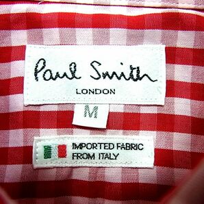 美品■Paul Smith ボタンダウン 長袖シャツ ギンガムチェック柄 春物 メンズ ポール・スミス 1円スタートの画像5