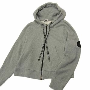 ダウンの世界最高峰◇MONCLER MAGLIA CARDIGAN 15AW スウェット パーカージャケット レディースレディース ルーマニア製 1円スタートの画像4