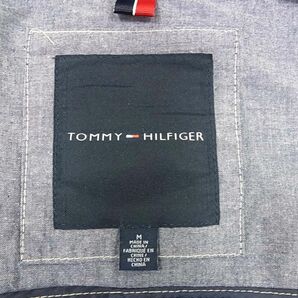 ◆TOMMY HILFIGER トミーヒルフィガー フーデッドコート エルボーパッチ メンズ 春物 1円スタートの画像6