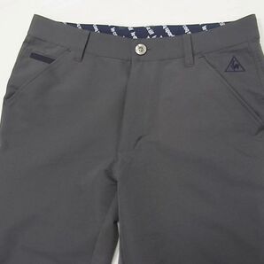 美品☆le coq sportif ルコックスポルティフ ゴルフ ロングパンツ メンズ グレー 1円スタートの画像3