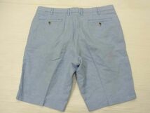 ☆HACKETT LONDON ハケット ロンドン リネンブレンド ハーフパンツ 夏物 メンズ 1円スタート_画像2