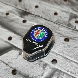  Alpha Romeo metal accessory hook 1P[ silver ] Giulia Giulietta stereo ru vi o Mito Alpha 156 147 159 blur laGT GTV