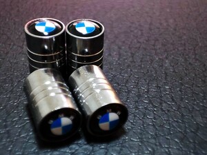 BMW タイヤバルブキャップ ロング 4p【チタン】MSport MPerformance MPower E36 E39 E46 E60 E90 F10 F20 F30 x1x2x3x4x5x6x7x8 320