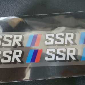 SSR ホイール用ステッカー 4P(検)VOLK RACING RAYS WORK BBS ENKEI BADX WALD トヨタ 日産 ホンダ スズキ ダイハツ BMW メルセデスの画像5