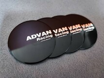 アドバンレーシング ホイール センターキャップ 50mm 4P【ブラック】ADVAN Racing トヨタ 日産 ホンダ 三菱 スズキ マツダ ダイハツ スバル_画像3