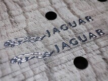 JAGUAR メッキ調ステッカー(小) 2P■ジャガー XE XF XJ X351 Fタイプ Fペイス Eペイス Iペイス_画像9
