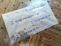 シトロエン 傷防止 ドアハンドルプロテクター ステッカー スケルトン 8P■CITROEN C3 C4 C5 C6 DS3 DS4 ベルランゴ エアクロス ピカソ_画像6