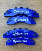 訳あり brembo 耐熱ステッカー 6P ブレーキキャリパー等に【銀白】ブレンボ トヨタ ホンダ 日産 レクサス マツダ スバル 三菱 SUZUKI _画像4