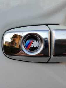 BMW【M】エンブレム 3Dクリスタル 鍵穴ステッカー キーレス専用■E39 E30 E46 E60 E90 F10 F20 F30 X1 X3 X5 x6 x7 x8 x9 Mシリーズ
