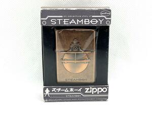 未使用 ZIPPO ジッポー 限定品 STEAMBOY スチームボーイ ライター カッパー色