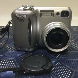 【ジャンク品/CH】- Nikon ニコン COOLPIX クールピクス S4300コンパクト デジタルカメラ シルバー デジカメ 動作未確認　MZ0414