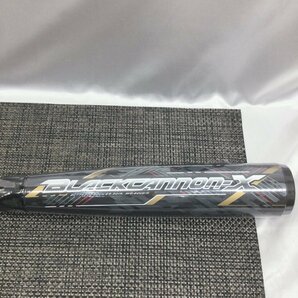 【未使用品/TO】ゼット ZETT BLACKCANNON-X ブラックキャノン テン 少年軟式FRP製バット BCT75200 80cm 約600g 少年用 RS0421/01850の画像2