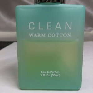 【残量6割程度/現状品/CH】CLEAN クリーン ウォーム コットン Eau de Parfum オードパルファム 30ml EDP 香水 MZ0421の画像5