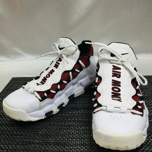 【中古/現状品/TO】NIKE ナイキ AIR MORE MONEY エア モア マネー AJ2998-100 スニーカー 26cm メンズ シューズ　MZ0424/001