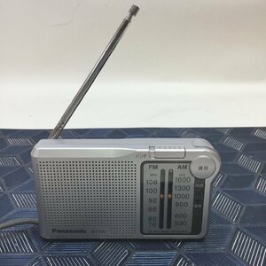 【中古品/CH】通電確認済 Panasonic FM/AMコンパクトラジオ RF-P150A RS0427/0000