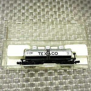 [ storage goods / present condition goods /TO] Manufacturers unknown lai fly k? Texaco railroad model cargo . car N gauge IM0427