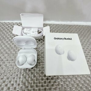 【1回使用美品/現状品/KU】動作品 Galaxy Buds2 ワイヤレスイヤホン SAMSUNG SM-R177 ギャラクシーバッズ2 IS0430の画像1