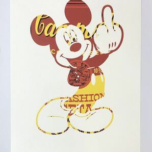 DEATH NYC アートポスター 世界限定100枚 ミッキーマウス ポップアート Campbell キャンベル アンディウォーホル ディズニー 現代アート の画像1