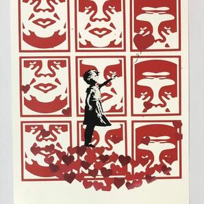 DEATH NYC アートポスター 世界限定100枚 ポップアート 風船少女 Banksy バンクシー オーベイ OBEY シェパードフェアリー 現代アート の画像1