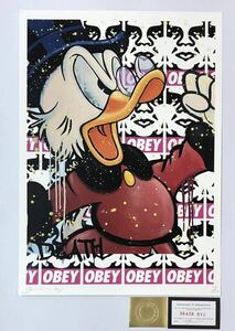 DEATH NYC art poster worldwide limitation 100 sheets pop art s Crew jiOBEYo- Bay Disney limitation poster tizma Land present-day art 