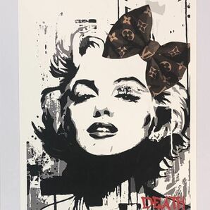 DEATH NYC アートポスター 世界限定100枚 マリリンモンロー Marilyn Monroe ポップアート バンクシー ウォーホル ヴィトン 現代アート POPの画像2