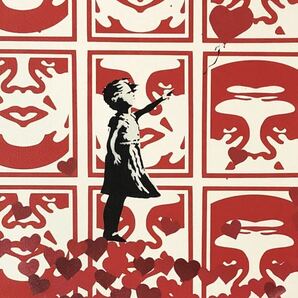 DEATH NYC アートポスター 世界限定100枚 ポップアート 風船少女 Banksy バンクシー オーベイ OBEY シェパードフェアリー 現代アート の画像4