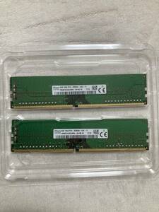 新品未使用　デスクトップ用メモリー　１６GB（８G×２）　PC4-3200 SK hynix 