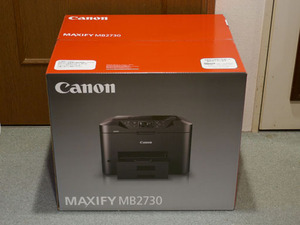 【新品未開封品・メーカー保証付き】●CANON(キヤノン) A4ビジネスインクジェットFAX複合機[ファックス/コピー/スキャナ] MAXIFY MB2730●