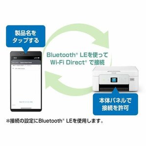 【新品未開封品・セットアップインク付属・メーカー保証付】●EPSON A4インクジェット複合機(プリント/コピー/スキャナ)カラリオ EW-456A●の画像8