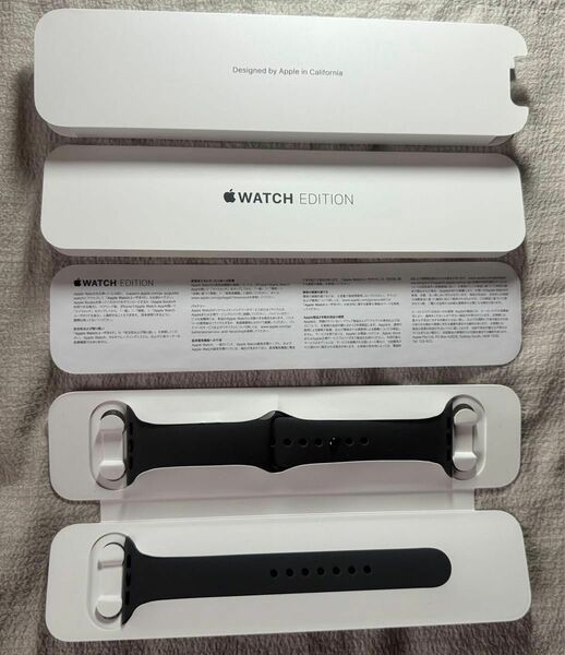 Apple Watch Edition スペースブラックチタニウム 44mm 限定カラー ダークグレイ スポーツバンド