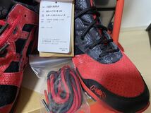 ＜1円〜新品未使用・送料無料＞ASICS GEL-LYTE3 OG RED SPIDER 1201A854-001 US10.0 アシックス ゲルライト レッドスパイダー オンライン_画像8