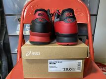 ＜1円〜新品未使用・送料無料＞ASICS GEL-LYTE3 OG RED SPIDER 1201A854-001 US10.0 アシックス ゲルライト レッドスパイダー オンライン_画像6