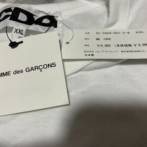 ＜１円〜新品未使用＞COMME des GARONS CDG BE@RBRICK コムデギャルソン ベアブリックTシャツ サイズXXL コラボの画像4