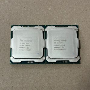 Intel Xeon E5-2687W V4 同一ロット 2個セット 動作確認済