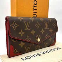 ★極美品★【A424】Louis Vuitton ルイヴィトン 財布 モノグラム ポルトフォイユサラ レティーロ M61184/MI2199_画像1