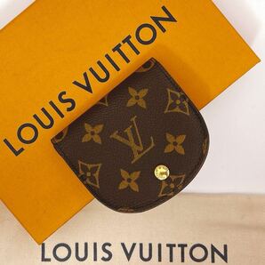 ★外観極美品★【A416】LOUIS VUITTON ルイヴィトン モノグラム ポルトモネ グゼ コインケース コインパース 小銭入れ M61970/CT1002の画像1