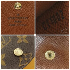 ★外観極美品★【A416】LOUIS VUITTON ルイヴィトン モノグラム ポルトモネ グゼ コインケース コインパース 小銭入れ M61970/CT1002の画像5