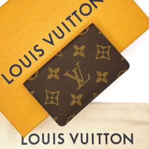 ★外観極美品★【A429】LOUIS VUITTON ルイヴィトン モノグラム ポシェットカルトヴィジット カードケース 定期入れ M56362/RA0960