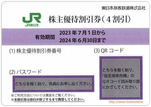 JR東日本 株主優待券　1枚