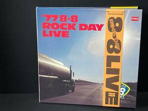 ♪［紙ジャケット仕様］CD ２枚組 伝説のロックフェスティバル ’７７ 8・8 ROCK DAY Live 花伸 国士無双 ファンキーチキンパートⅡ♪