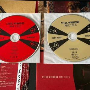 ♪国内盤 帯付 CD＋DVD スティーヴ・ウィンウッド 「ナイン・ライヴズ」 初回生産限定盤 ROOK 紙ジャケ♪の画像3