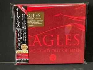 ♪帯付　2枚組CD イーグルス　ロングロード ・アウト・オブ・エデン　限定デラックス・エディション　日本語解説書付（22曲）♪