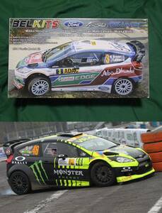 『BELKITS＋外国製デカール／Ford Fiesta RS WRC 2011　＋ ROSSI MONZA 2013デカール』